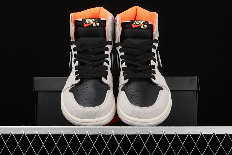All categories Air Jordan Jordan series basketball shoes Air Jordan 1 High X version Air Jordan 1 "Neutral Grey" AJ1 Joe 1 gray pink suede/dirty pink 555088-018